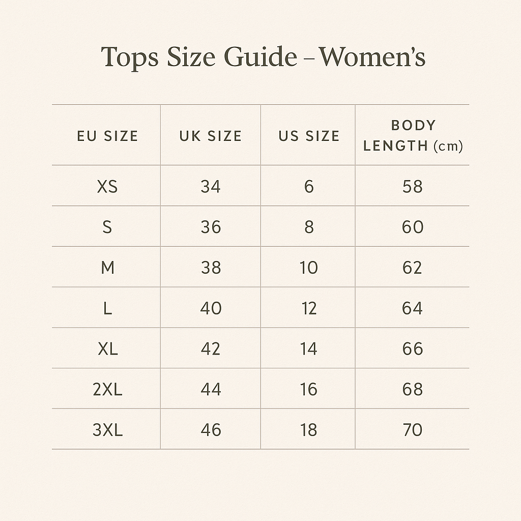 Size Guide