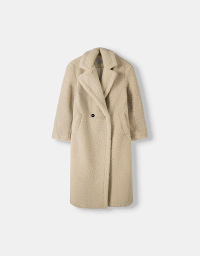 Long Women’s Teddy Coat | Warm