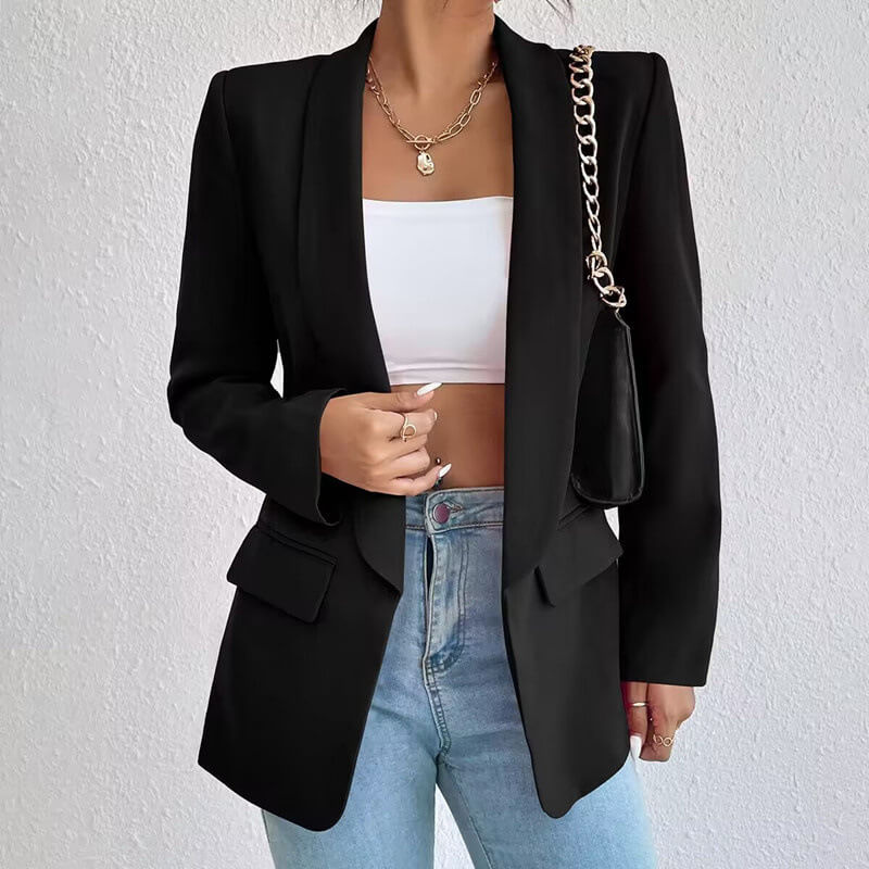 Formal Long-Sleeve Blazer For Women | Work