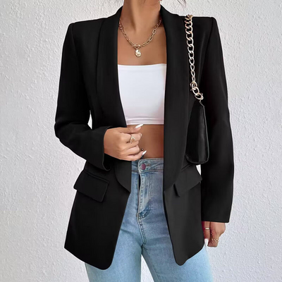 Formal Long-Sleeve Blazer For Women | Work