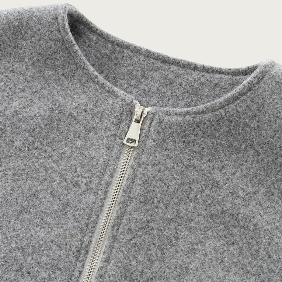 Women's Long Sleeve Transitional Jacket | Cropped Fit