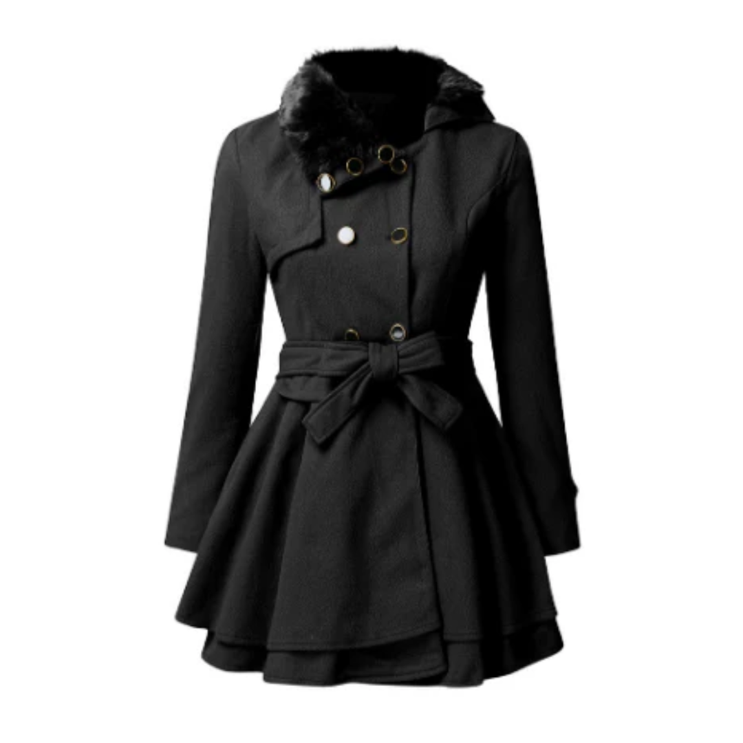 Stylish Women's Trench Coat with Belt | Modern Flair