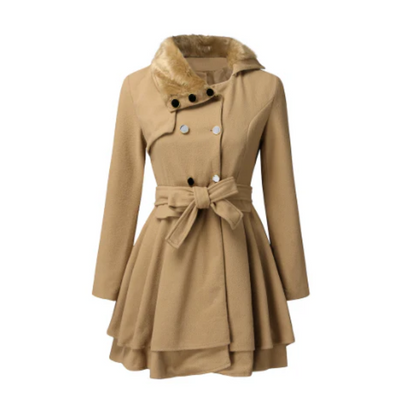 Stylish Women's Trench Coat with Belt | Modern Flair