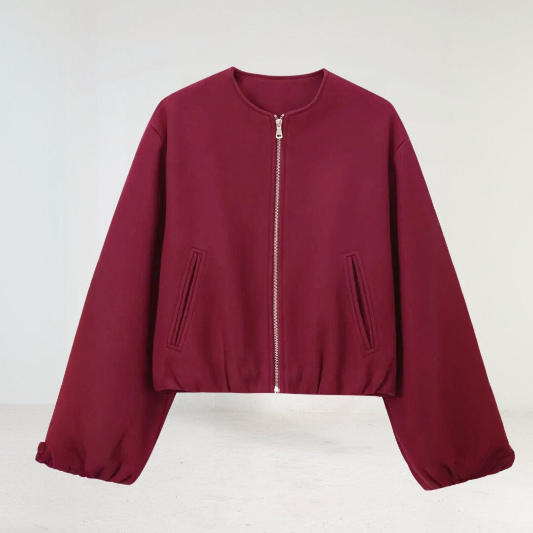 Women's Long Sleeve Transitional Jacket | Cropped Fit