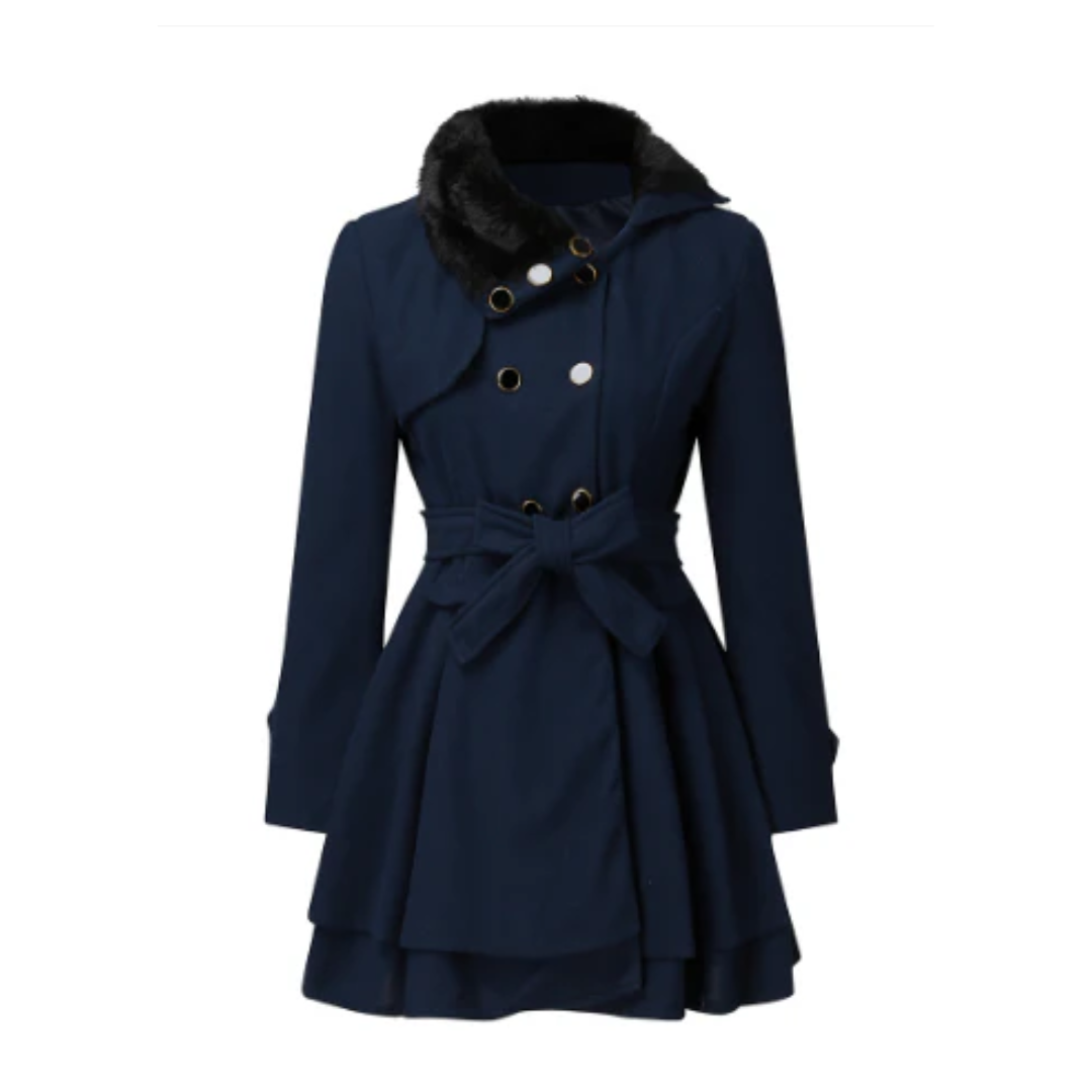 Stylish Women's Trench Coat with Belt | Modern Flair