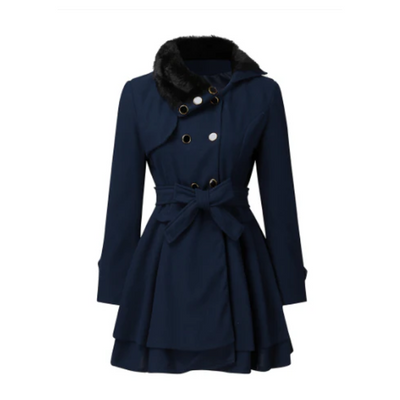 Stylish Women's Trench Coat with Belt | Modern Flair