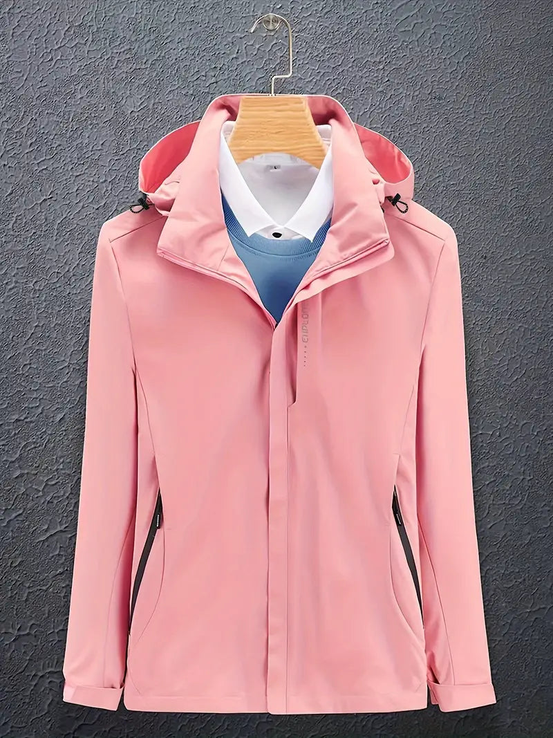 Women's Stylish Ski Jacket with Hood | Long Sleeve