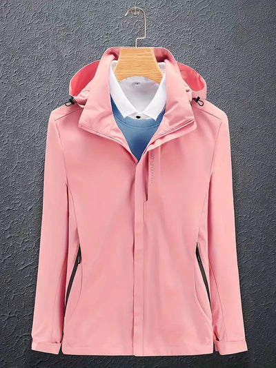 Women's Stylish Ski Jacket with Hood | Long Sleeve