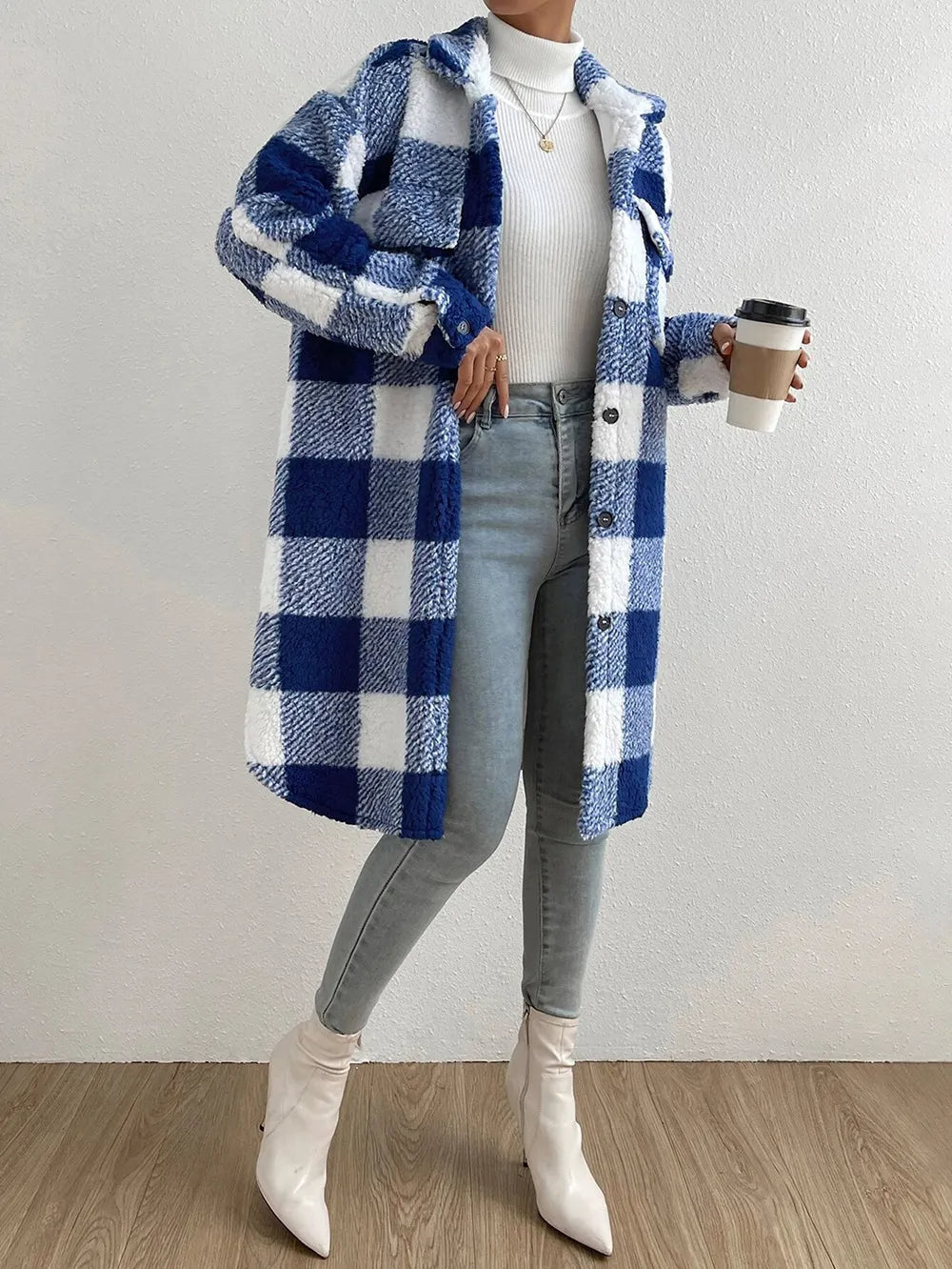 Women's Oversized Teddy Coat | Warm