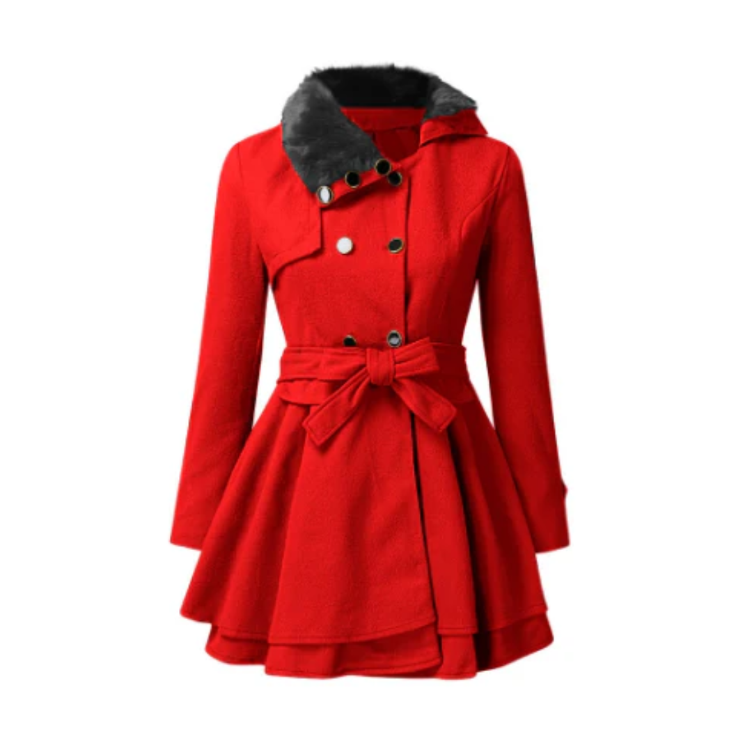 Stylish Women's Trench Coat with Belt | Modern Flair
