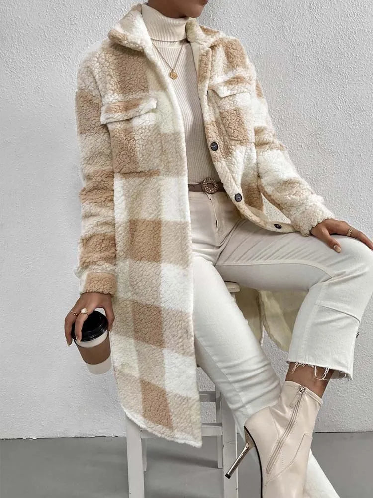 Women's Oversized Teddy Coat | Warm