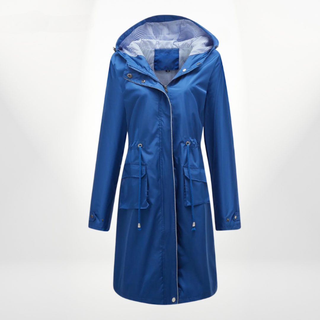 Women's Waterproof Trench Coat | With Hood