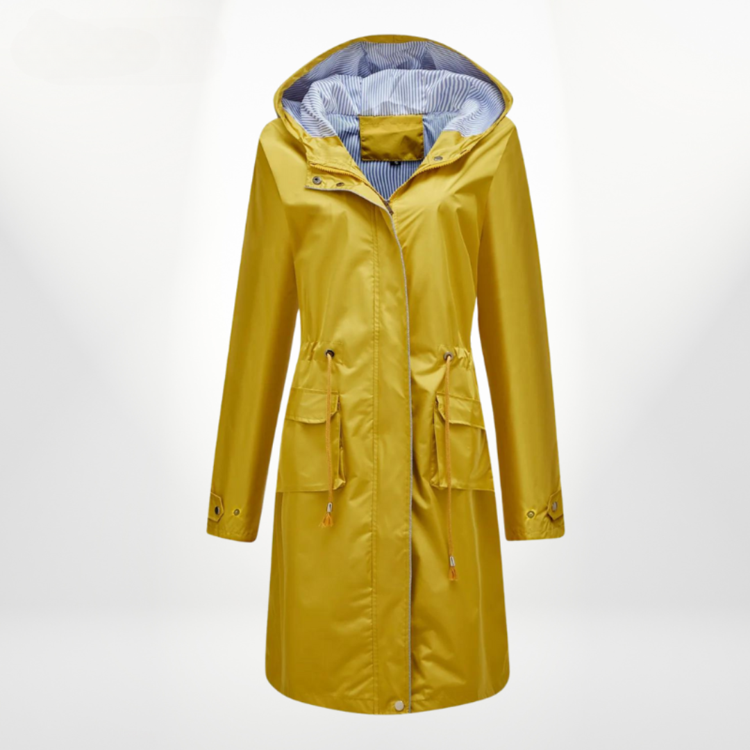 Women's Waterproof Trench Coat | With Hood