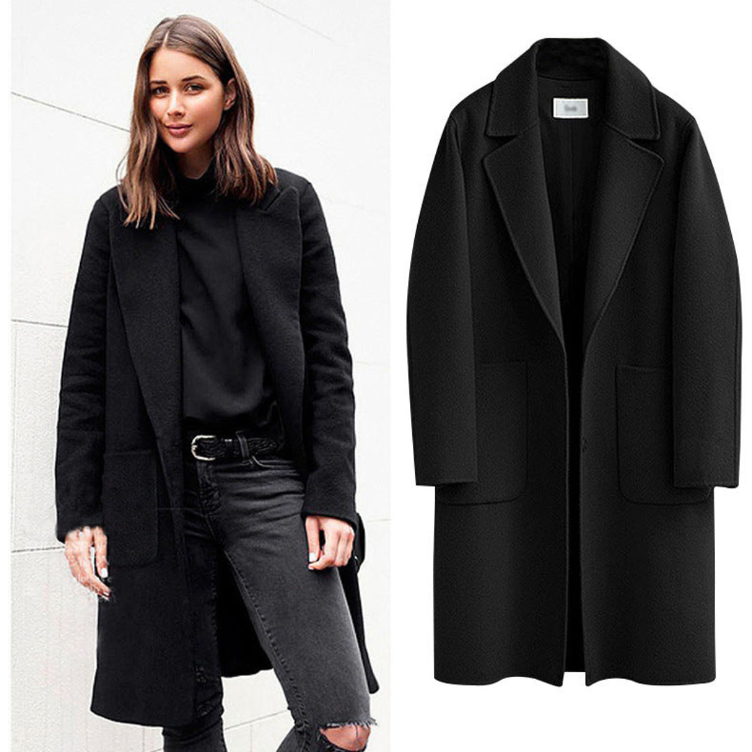 Classic Long Women's Winter Trench Coat