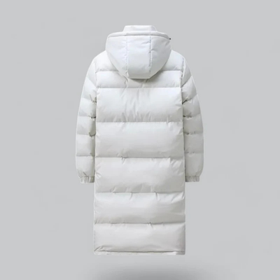 Men's Long Hooded Puffer Winter Coat | Warm