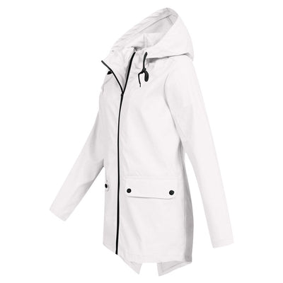 Women's Hooded Rain Jacket | Waterproof