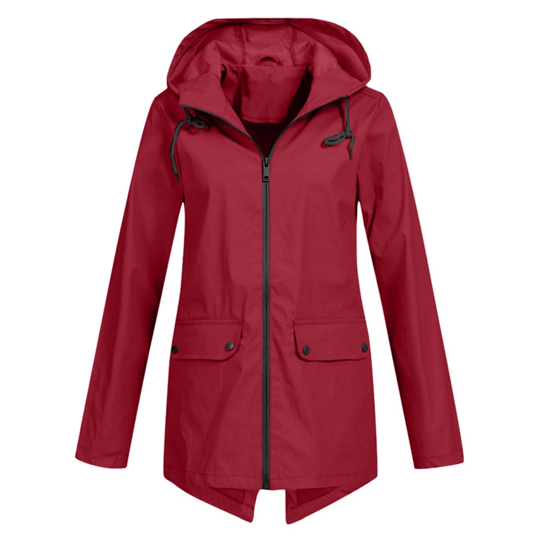 Women's Hooded Rain Jacket | Waterproof