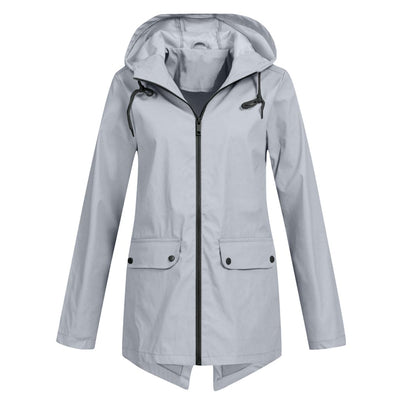 Women's Hooded Rain Jacket | Waterproof