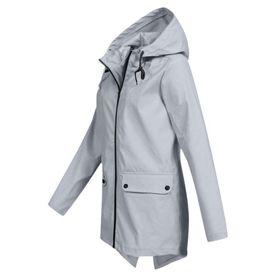 Women's Hooded Rain Jacket | Waterproof
