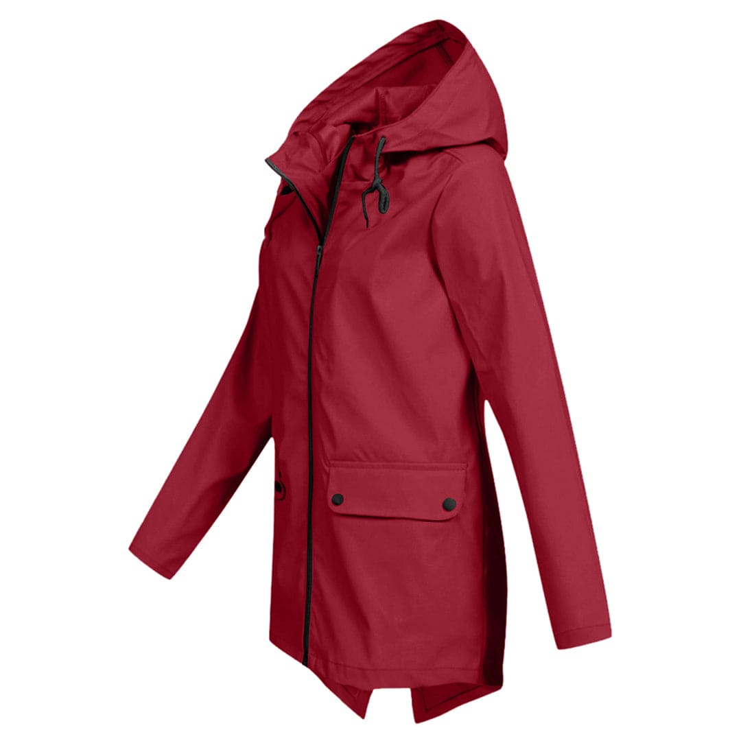 Women's Hooded Rain Jacket | Waterproof