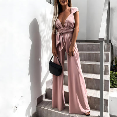 Sleeveless V-Neck Jumpsuit for Women | Summer