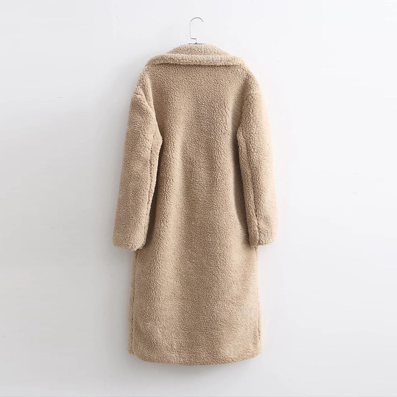 Long Women’s Teddy Coat | Warm