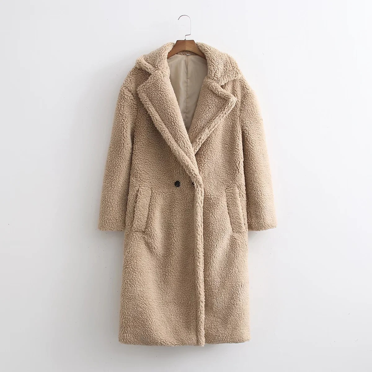Long Women’s Teddy Coat | Warm