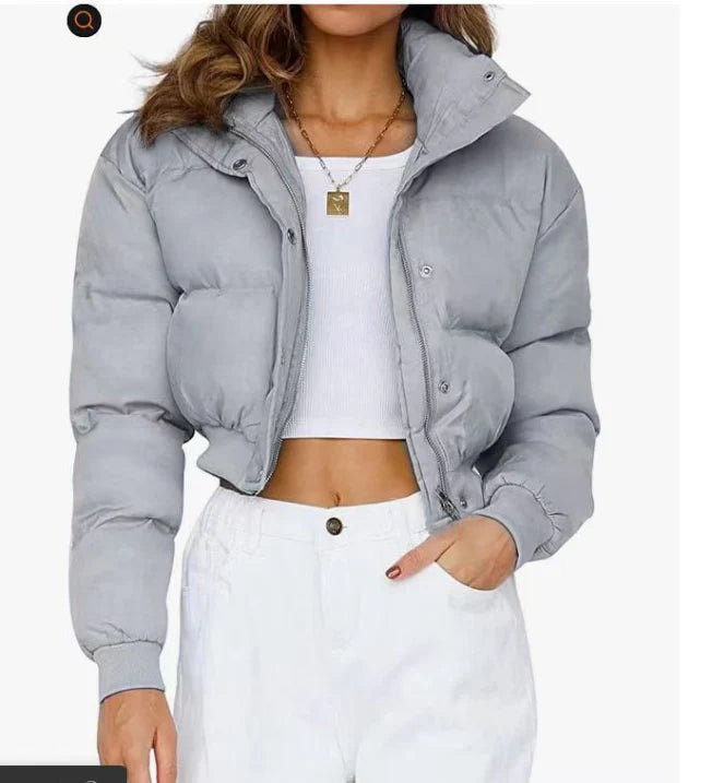 Women’s Short Hooded Transitional Jacket