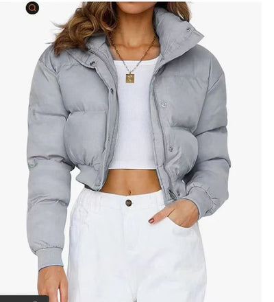 Women’s Short Hooded Transitional Jacket