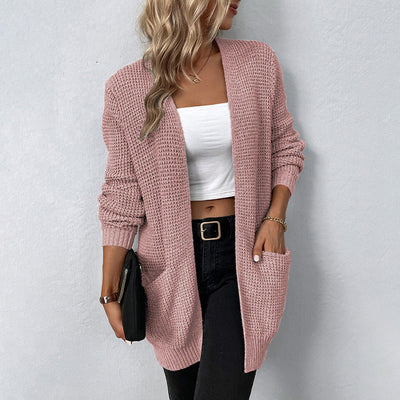 Long Knitted Cardigan For Women | Winter