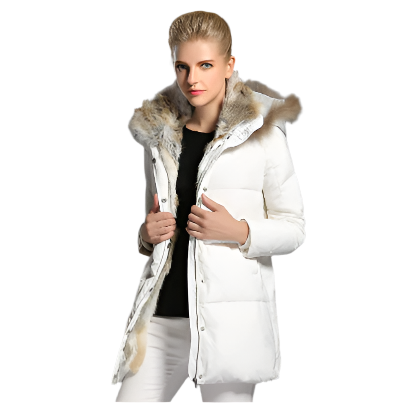 Puffer Hooded Jacket For Women | Warm