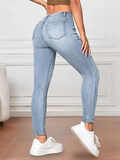 Trendy Women’s Skinny Jeggings | High Waist