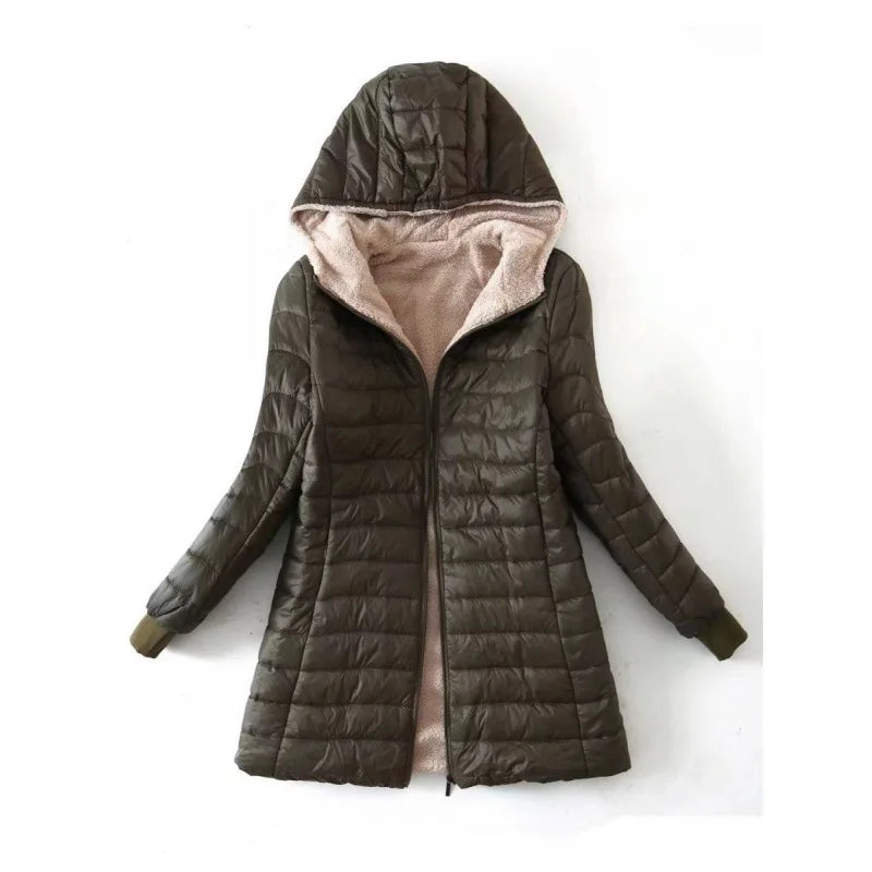 Women’s Winter Fleece Jacket | With Hood
