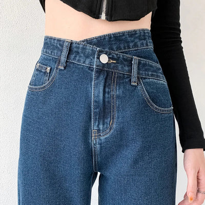 Women’s Stylish Mom Jeans | High Waist
