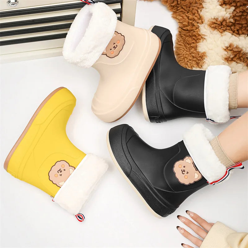 Waterproof Rubber Boots For Women | Bear Design