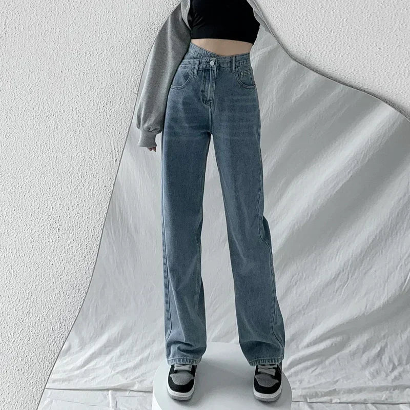 Women’s Stylish Mom Jeans | High Waist
