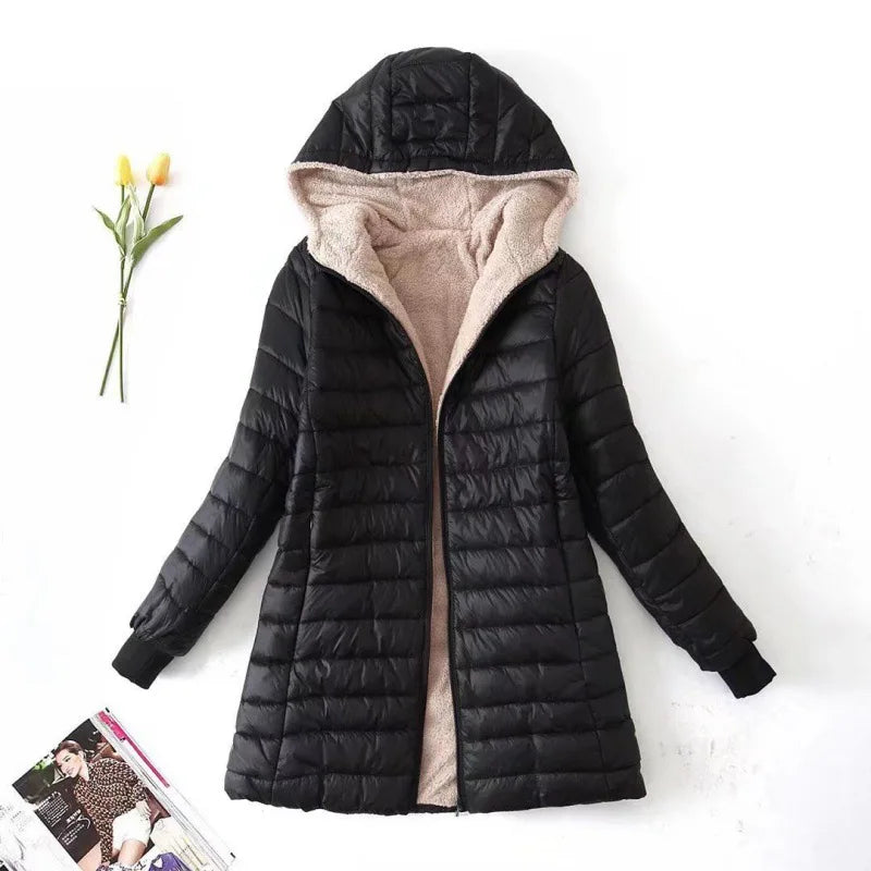 Women’s Winter Fleece Jacket | With Hood