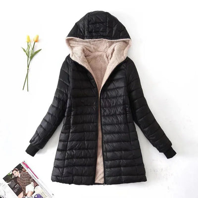 Women’s Winter Fleece Jacket | With Hood