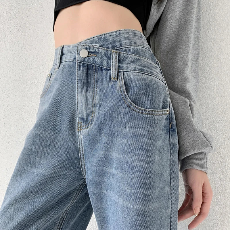 Women’s Stylish Mom Jeans | High Waist