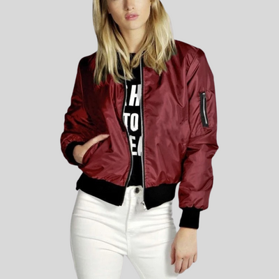 Women’s Bomber Transitional Jacket | Long Sleeve