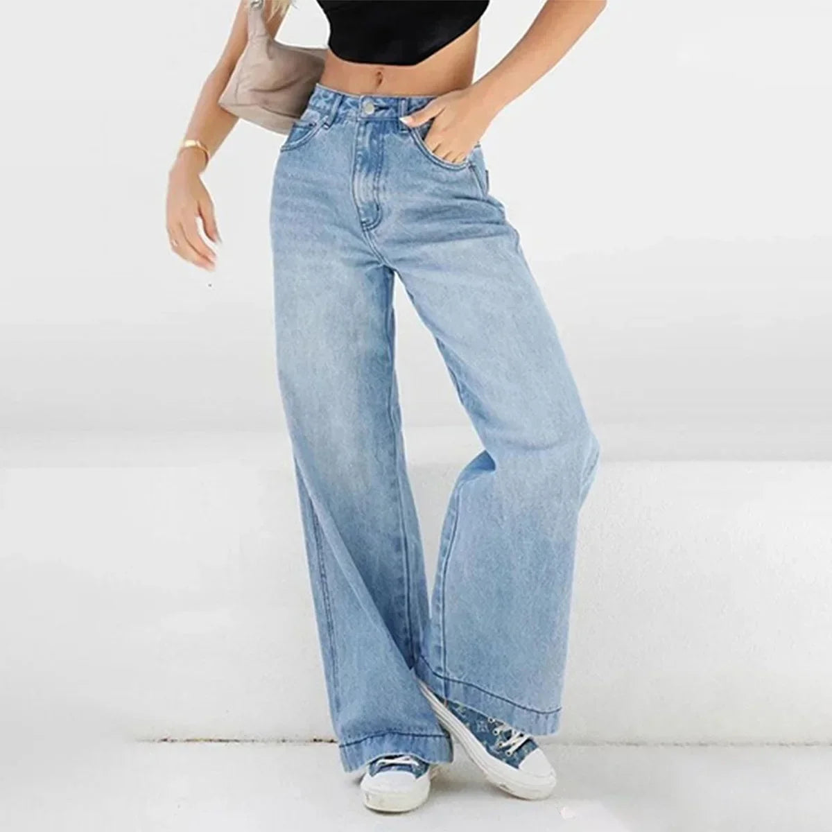 Women’s Baggy Jeans | High Waist