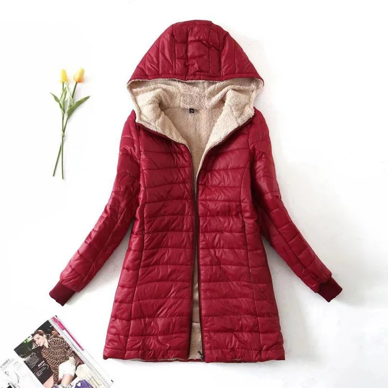 Women’s Winter Fleece Jacket | With Hood