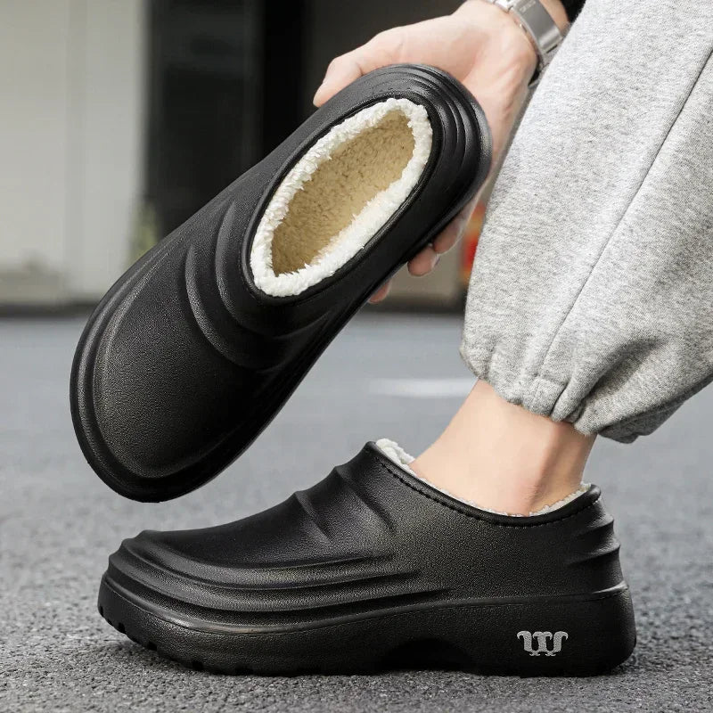 Unisex Warm Winter Clogs | Waterproof
