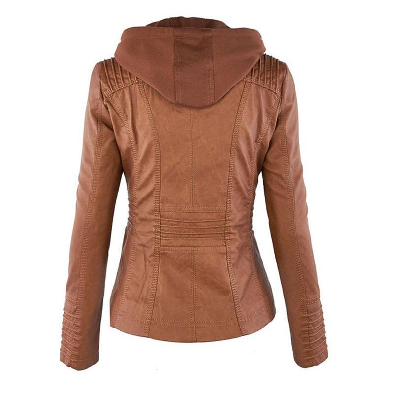 Women's Hooded Jacket With Zip | Modern Fit