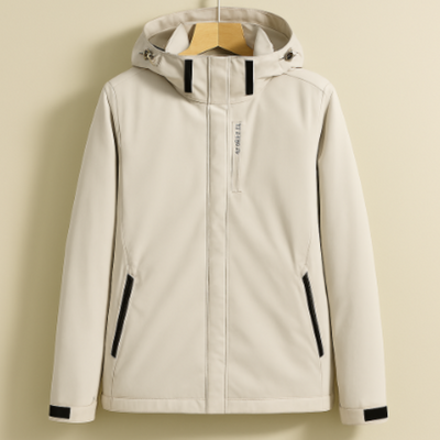 Women's Long Sleeve Rain Jacket | Hood