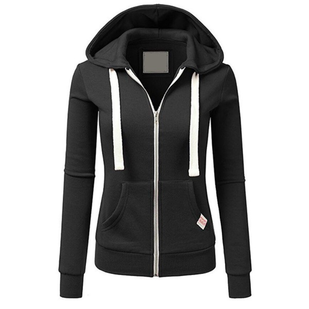 Women’s Zip-Up Hoodie With Hood | Winter