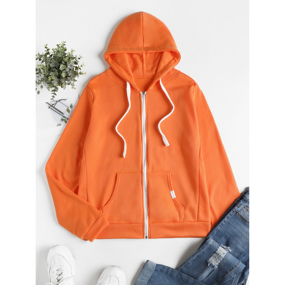 Women’s Zip-Up Hoodie With Hood | Winter