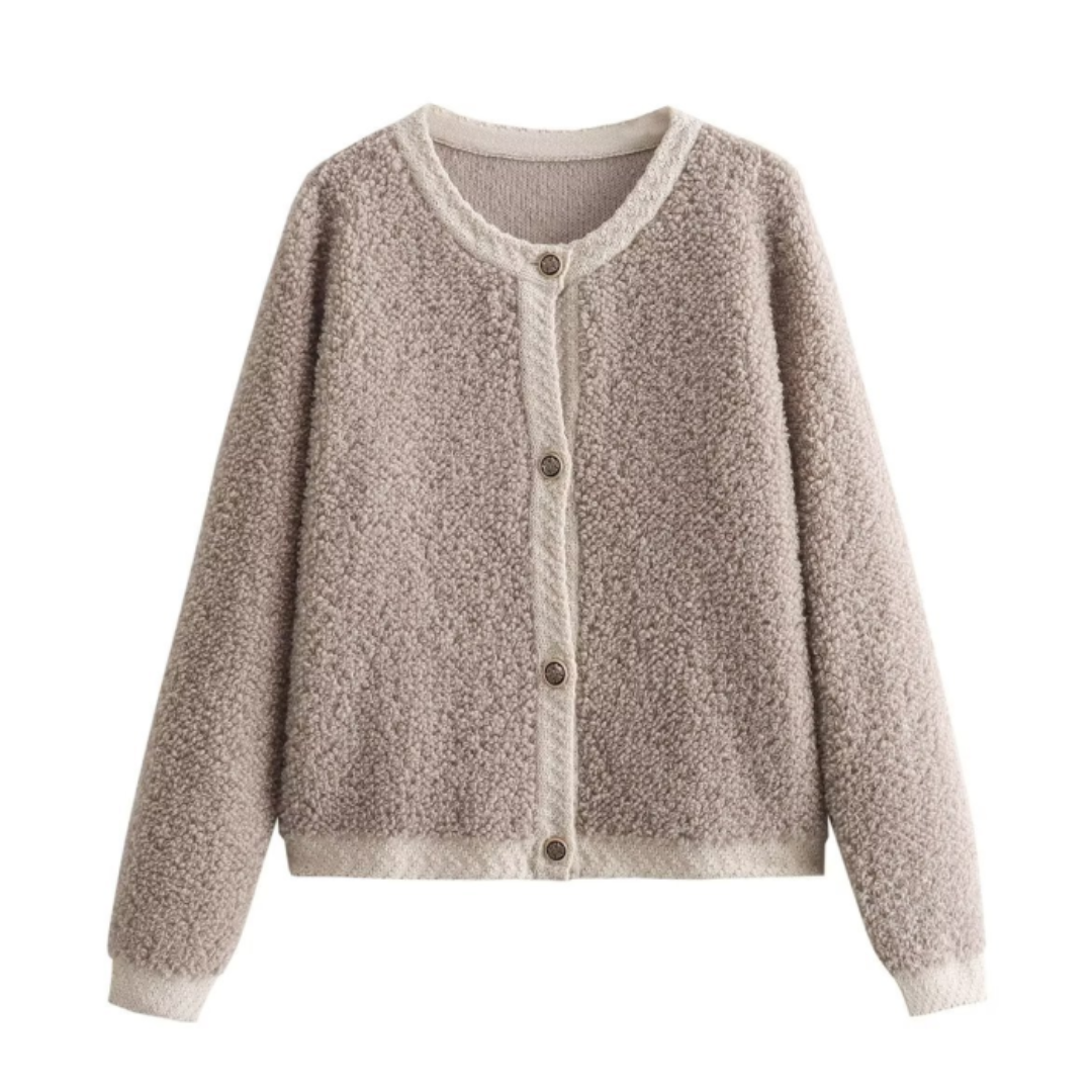 Airy Warm Knitted Cardigan For Women | Long Sleeve