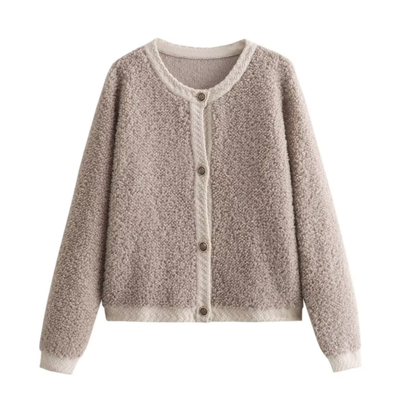 Airy Warm Knitted Cardigan For Women | Long Sleeve