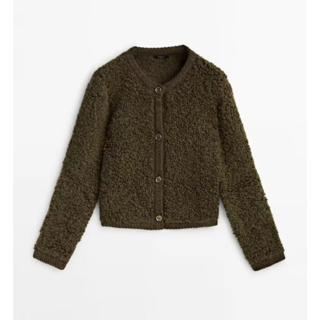 Airy Warm Knitted Cardigan For Women | Long Sleeve